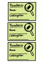 Vorschau - Bildkarten - Forscherpass - kostenloses Klassenset - Seite 1