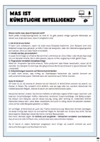 Vorschau - Arbeitsblätter - Was ist KI - Grundlagen und Bedeutung - Seite 3