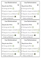 Vorschau - Fördermaterial/Inklusion - Checkliste Wortregeln - Seite 2