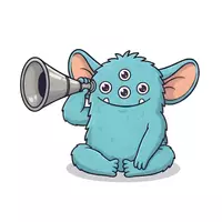 Vorschau - selbst erstellte Cliparts/Grafiken - Monster-Icons: Zuhören (ClipArt zur Visualisierung) - Deckblatt