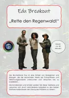 Vorschau - Interaktives Material - Digitales Escape Game Stoffwechsel (Zellatmung und Fotosynthese) - Deckblatt