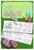 Vorschau - Mal- und Bastelvorlagen - Leporello zum Thema Ostern - Deckblatt