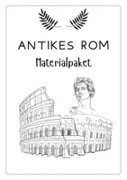 Vorschau - Arbeitsblätter - Antikes Rom: Materialpaket mit Arbeitsblättern, Kartenarbeit & Test (5.–6. Schulstufe) - Deckblatt