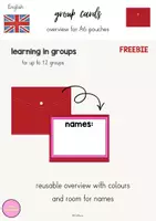 Vorschau - Anderer Materialtyp - Group Cards - Overview FREEBIE - Deckblatt
