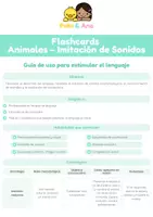 Vista previa - Juegos / Gamificación - Tarjetas de animales con sonidos — Conciencia fonológica y vocabulario | 44 tarjetas imprimibles - página 3