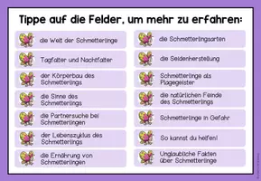 Vorschau - Interaktives Material - DER SCHMETTERLING - interaktive Präsentation - Seite 2