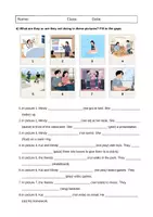 Vorschau - Unterrichtsreihen - What are the friends doing - Present Progressive: Grammar (English) - Seite 3