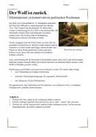 Vorschau - Arbeitsblätter - Der Wolf ist zurück! Rollenspiel zum Artenschutz (Diskussion) - Seite 3