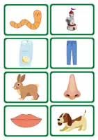 Vorschau - Spiele - phonologische Bewusstheit: Reime - Merkspiel - Seite 3