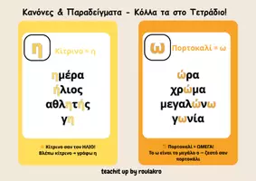 Προεπισκόπηση - Flashcards - Το Χρωματιστό Αλφαβητάρι της Ορθογραφίας - Σελίδα 3