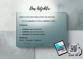 Vorschau - Merkblätter - Prüfungsvorbereitung Lernkarten Wortarten RSA / HSA 2026 - Seite 3