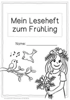 Vorschau - Arbeitsblätter - Leseheft Frühling (Frühlingshaftes Leseheft) - Klasse 3 - Seite 2