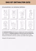 Vorschau - Poster - Gefühlsposter Tiere Lernposter Gefühle Kinder | Gefühle und Emotionen erkennen, benennen & verstehen - Seite 2
