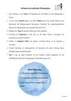 Vorschau - Arbeitsblätter - Politische Stellungnahme verfassen - Deckblatt