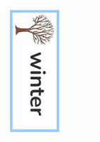 Voorbeeld - woordparaplu winter - Voorblad