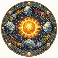 Vorschau - Mal- und Bastelvorlagen - 12 Materialien: Mandalas / Ausmalbilder Nr. 2 - Seite 3