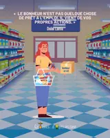 Aperçu - Affichage - Graines d'Optimisme - Citation illustrée - Le Bonheur - Page de couverture