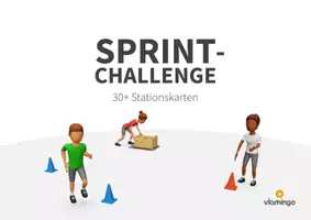 Vorschau - Stationenlernen - Sprint-Challenge: 30 Stationskarten für den Sportunterricht - Seite 1