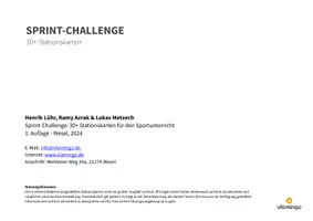 Vorschau - Stationenlernen - Sprint-Challenge: 30 Stationskarten für den Sportunterricht - Seite 2