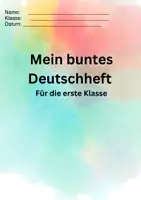 Vorschau - Arbeitsblätter - Mein Buntes Deutschheft mit Losungs Präsentration - Seite 1