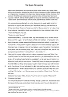 Vorschau - Klassenarbeiten - Klausur: USA - The American Dream: Homegoing (excerpt from novel) - comprehension, analysis, comment (+ Bewertungsbogen und Erwartungshorizont) - Seite 2