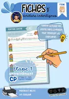Aperçu - Fiches - Fiche entrainement écriture interlignes CP - Page de couverture