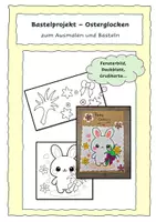Vorschau - Mal- und Bastelvorlagen - Osterglocken - Deckblatt