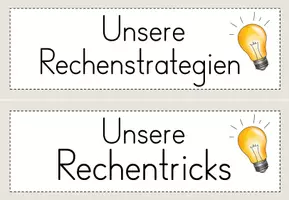 Vorschau - Mal- und Bastelvorlagen - Rechenstrategien Klasse 2 - Plakate im ZR 100 - Seite 2