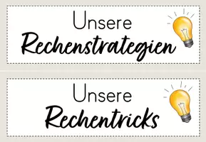 Vorschau - Mal- und Bastelvorlagen - Rechenstrategien Klasse 2 - Plakate im ZR 100 - Seite 3
