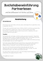 Vorschau - Spiele - Buchstabeneinführung Partnerlesen - B St Sp (Karibu) - Seite 1