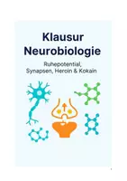 Vorschau - Klassenarbeiten - Klausur Neurobiologie Q1 - Deckblatt