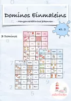 Vorschau - Spiele - Einmaleins Mengenverhältnisse erkennen Spiel Rechendominos - Deckblatt