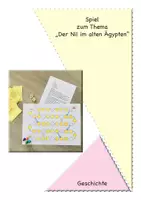 Vorschau - Spiele - Spiel "Der Nil im alten Ägypten" - Deckblatt