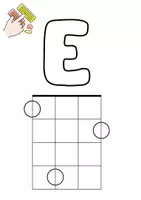 Vista previa - Hojas de trabajo - Tarjetas para plastilina Ukulele - página 3