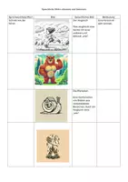 Vorschau - Arbeitsblätter - Sprachliche Bilder - Metapher und Vergleich Klasse 5 - Deckblatt