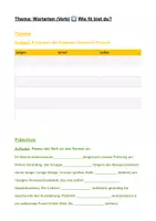 Vorschau - Arbeitsblätter - Materialpaket Deutsch - Seite 1