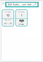 Vorschau - Spiele - Ich habe – Wer hat? Addition & Subtraktion im Zahlenraum 20 – Rechenspiel Klasse 1 - Seite 3