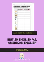 Vorschau - Unterrichtsreihen - British English vs. American English: Vocabulary (English) - Deckblatt