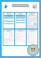 Vorschau - Arbeitsblätter - Die polare Elektronenpaarbindung - Deckblatt
