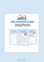 Vorschau - Arbeitsblätter - Gelsenkirchen - Lesetext mit differenzierten Arbeitsblättern (DaZ / Sek I) - Deckblatt