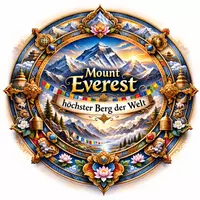 Vorschau - Mal- und Bastelvorlagen - Mandala: Welcher ist der höchste Berg der Welt? - Deckblatt