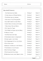 Vorschau - Arbeitsblätter - Blitzlesen - Lesetempo / Lesetraining - Sätze lesen (200) - Seite 2