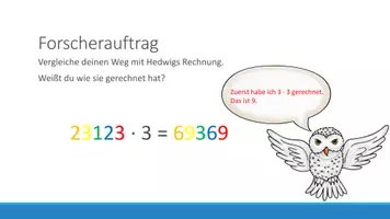 Vorschau - Merkblätter - Selbstlernkarten schriftliche Multiplikation - Seite 3