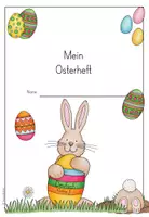 Vorschau - Arbeitsblätter - Materialpaket Oster-Übungsblätter / Übungsheft Mathe und Deutsch Klasse 2 - Seite 2