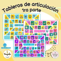 Vista previa - Juegos / Gamificación - Super tableros de Articulación 1ra parte - Portada