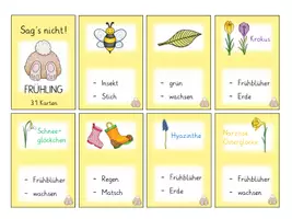 Vorschau - Quiz - Spiel Sag's nicht Frühling - Seite 1