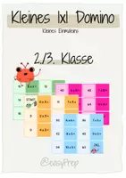 Vorschau - Spiele - Materialpaket - Domino-Paket Mathematik – Einmaleins, Division & Quadrataufgaben - Seite 1