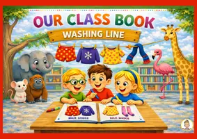 anteprima - Esercizi - CLOTHES LINE OUR CLASS STORYTELLING BOOK - Pagina 1
