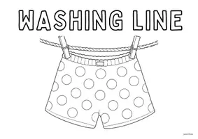 anteprima - Esercizi - CLOTHES LINE OUR CLASS STORYTELLING BOOK - Pagina 2