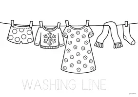 anteprima - Esercizi - CLOTHES LINE OUR CLASS STORYTELLING BOOK - Pagina 3